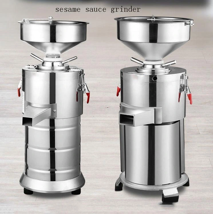 Home Use Automatic Nut Butter Tahini Grinder Sesame Paste Machine Peanut Butter Making Machine