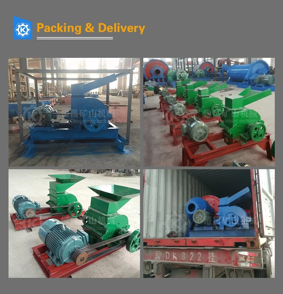 Small Capacity Gold Mining Machinery Stone Hammer Mill Crusher Gold Rock Hammer Mill for 2mm Discharge