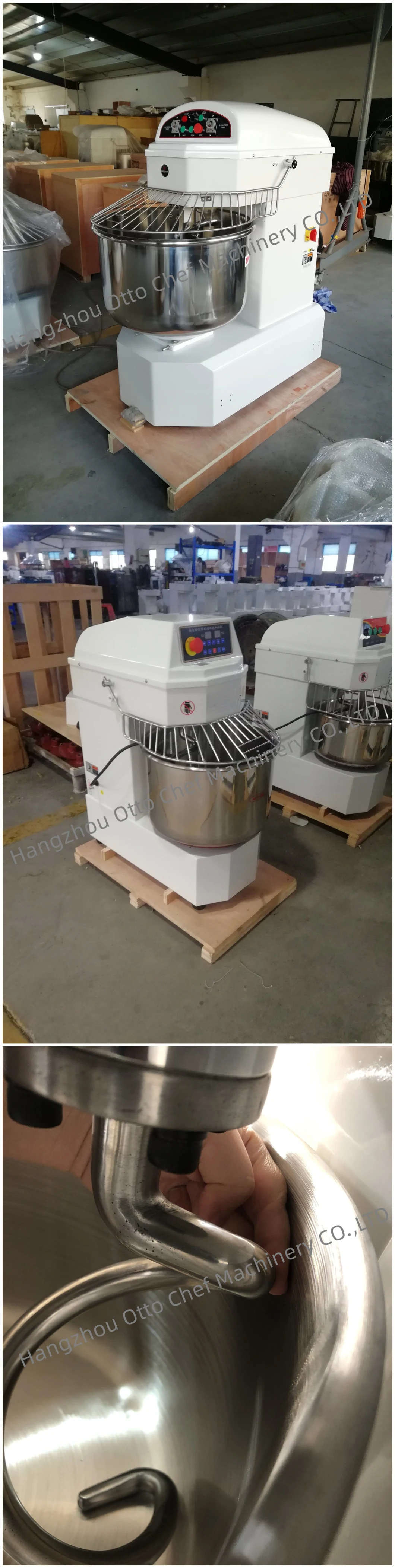 3kg~100kg Bakery Equipment Bread Pizza Cake Mixer Bakery Machine Spiral Mixer Dough Mixer