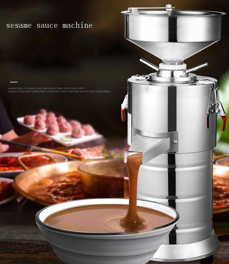 Stainless Steel Peanut Butter Making Machine/Tahini Sesame Maker/Sesame Grinding Machine