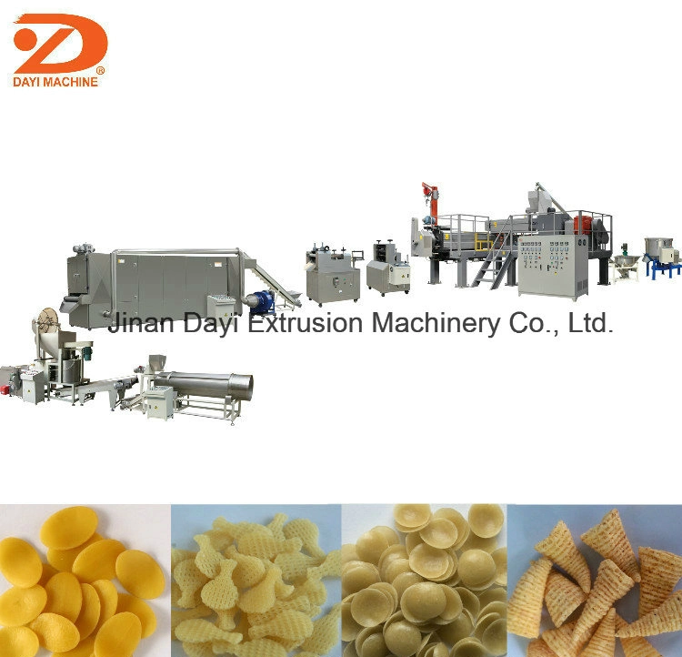 Wheat Flour Golgappa Snack Pellets Cracker Making Extruder Machine