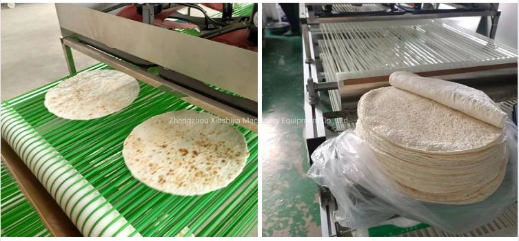 Electric Full Automatic Commercial Tortilla Wrapper Arabic Pita Bread Crepe Roti Chapati Taco Mexican Pancake Roast Duck Cake Shawarma Lavash Maker