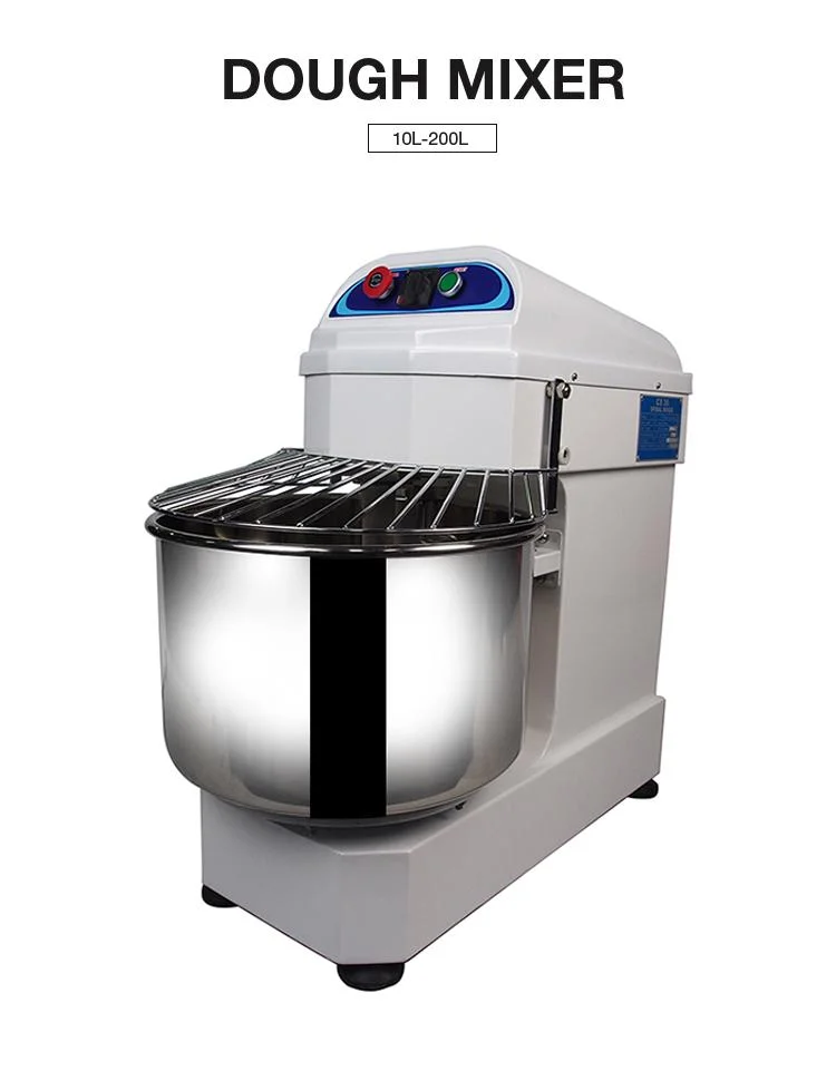 7L~260L Optional Commercial Dough Spiral Mixer Industrial Dough Mixer Bakery Equipment