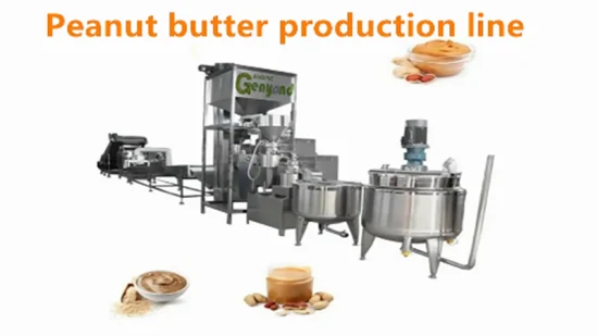 Tahini 및 Halva 생산 라인/땅콩 버터 만드는 기계